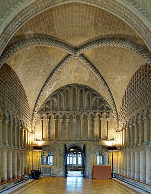 Bristol cathedrale salle chapitre