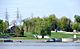 Carillon Canal and nearby trees and power lines