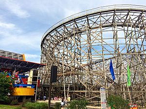 Cedar Point Gemini track by station (1580)