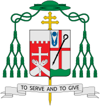 Coat of arms of George Hugh Niederauer.svg