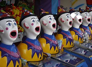 Ekka 2013 clowns game