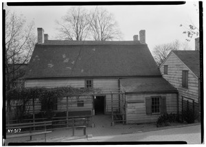 Historic American Buildings Survey, E.P. MacFarland, Photographer October 1936, NORTH ELEVATION. - Judge Teunis Schenck House, Highland Park, Jamaica Avenue, Brooklyn, Kings HABS NY,24-BROK,38-5