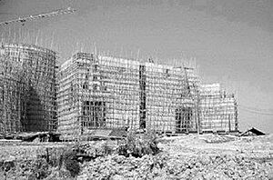 Jatiyo Sangsad Bhaban (Construction Picture)