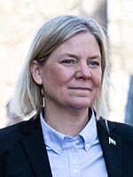 Magdalena Andersson in 2022 (cropped)