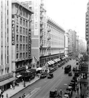 Majestic Theatre Los Angeles opened 1908 05