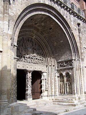 Moissac Abbaye portail sud