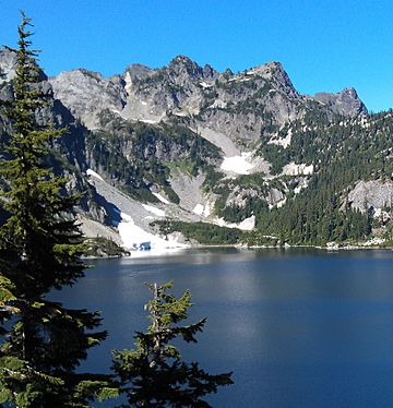 Mount Roosevelt from Snow Lake.jpg