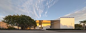 Norton Museum of Art front at dusk.jpg