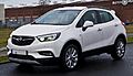 Opel Mokka X 1.6 CDTI ecoFLEX 4x4 Edition (Facelift) – Frontansicht, 23. Dezember 2016, Düsseldorf