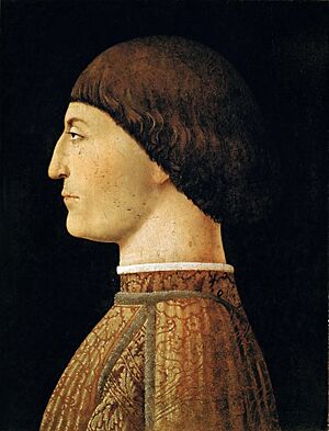 Piero, ritratto di sigismondo malatesta