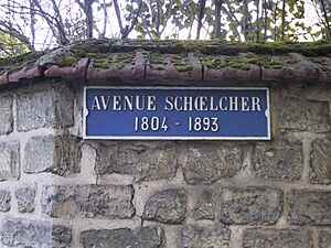 Plaque rue Schoelcher