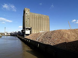 Remains of the Spillers' Silo - geograph.org.uk - 706892