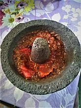 Salsa de molcajete