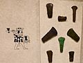 Set of Mesoamerican bronze axes