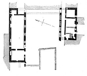 St James' Priory Bristol Ground Plan