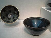 Stoneware tea bowls, Song Dynasty