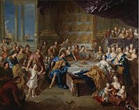 The Feast of Dido and Aeneas by François de Troy, 1704