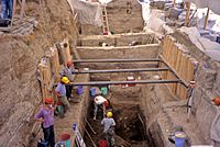 Çatalhöyük trench