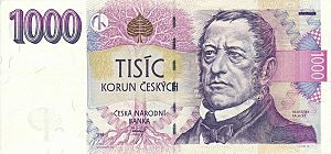 1000CZK obverse