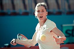 Andrea Petkovic Fed Cup Slovenia vs Germany 2011