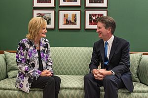 Brett Kavanaugh and Cindy Hyde-Smith