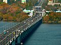 Central bridge Dnipro