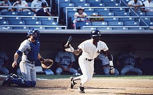 Claudell-washington yankees 08-19-1988