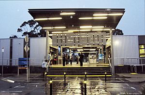 Craigieburn train station facade