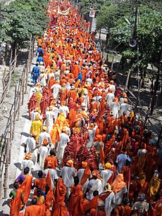 Devotees at Kumbha