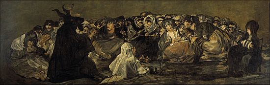 Francisco de Goya y Lucientes - Witches' Sabbath (The Great He-Goat)