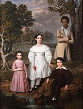 Frey Children and Belizaire, 1837