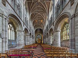 Hereford Cathedral Nave, Herefordshire, UK - Diliff