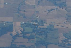 Aerial photograph of Keswick