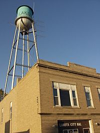 Lakota North Dakota Water Tower