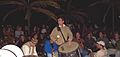 Mickey Hart leading a drum circle