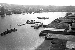 Millwall Wharf 1974