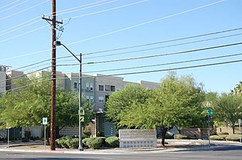 Morelli House & sign.JPG