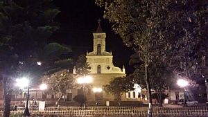 Central square Guachetá