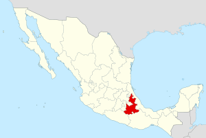 Location within Mexico