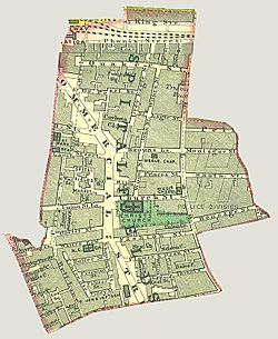 Spitalfields Parish map 1885