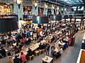 The food hall at the Forks in downtown Winnipeg, Manitoba