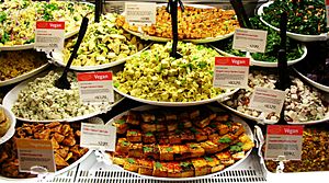 Vegan Gardein Tofu Foods Display (cropped1)