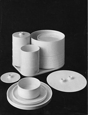 Vignelli Dinnerware for Heller (Hellerware) White 2