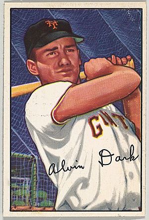 1952 Bowman Al Dark