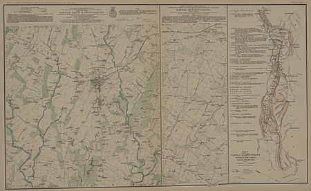 ATLAS OR GETTYSBURG BATTLEFIELD