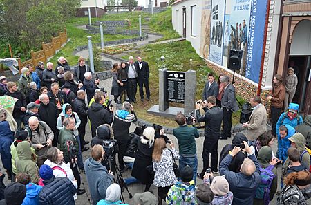 Astronaut Monument Unveiling