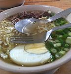 Beef pares mami (Philippines)