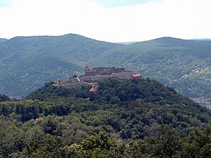 Castle of Visegrád, view