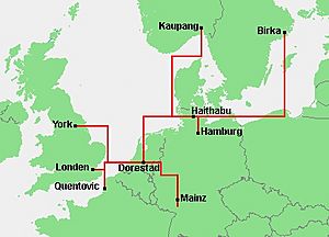 Dorestad and trade routes