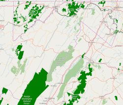 Hampshire County Courthouse is located in Eastern Panhandle of West Virginia